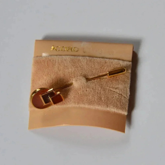 Vtg  CORO Enamel Stick Pin - Picture 3 of 6